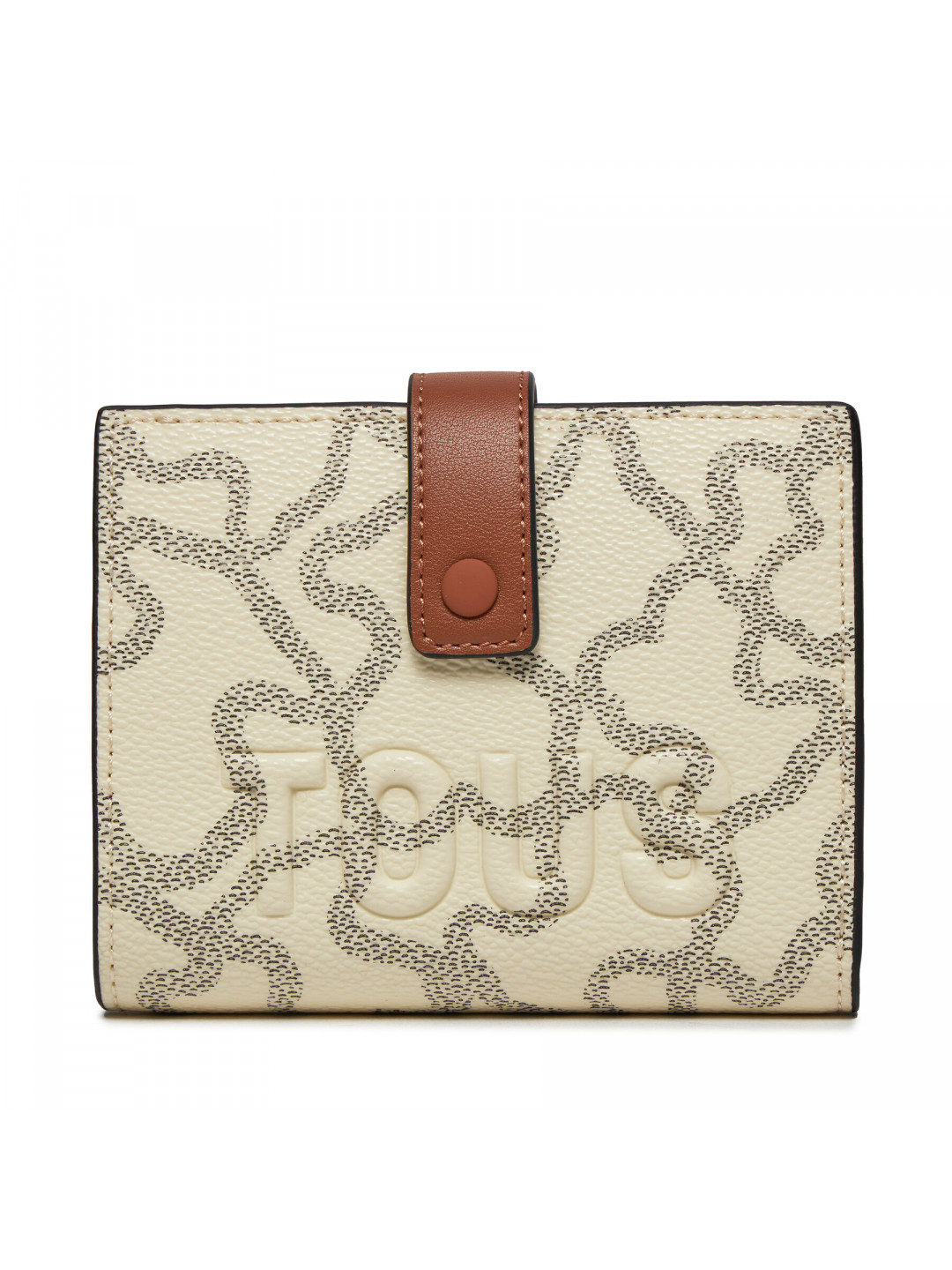 Malá dámská peněženka TOUS Kaos Icon 395910209 Béžová